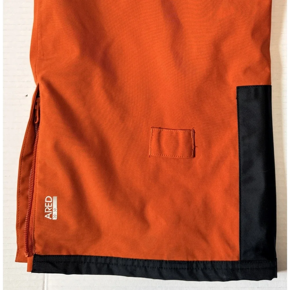 DARE2B - Men's Ski Snow Pants - Orange Insulated Bib Suspenders Waterproof - XXL
